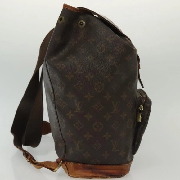LOUIS VUITTON Monogram Montsouris GM Backpack M51135 LV Auth 137907 - Picture 6 of 16